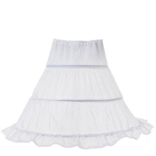 Girls' Embroidered Formal Ball Gown for Weddings & Parties