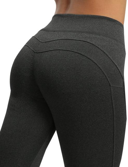 Sexy Female Breathable Patchwork Jeggings Activewear
