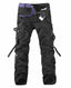 Men Cargo Pants Army Big Pockets Decoration Mens Casual Trousers Wash Male Autumn Army