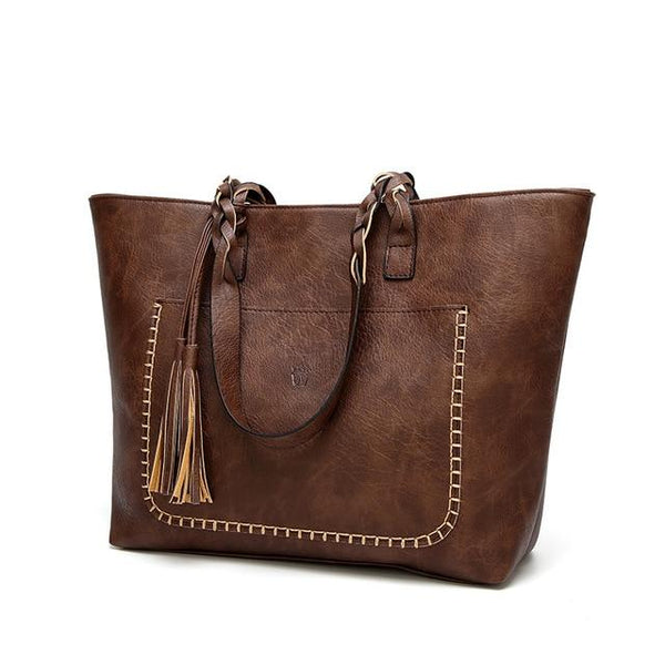 Women Shoulder Bag Female Retro Daily Causal Totes Handbag