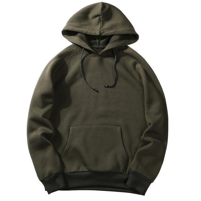 Men's Thick Winter Hip Hop Sweatshirt