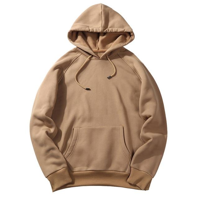 Men's Thick Winter Hip Hop Sweatshirt